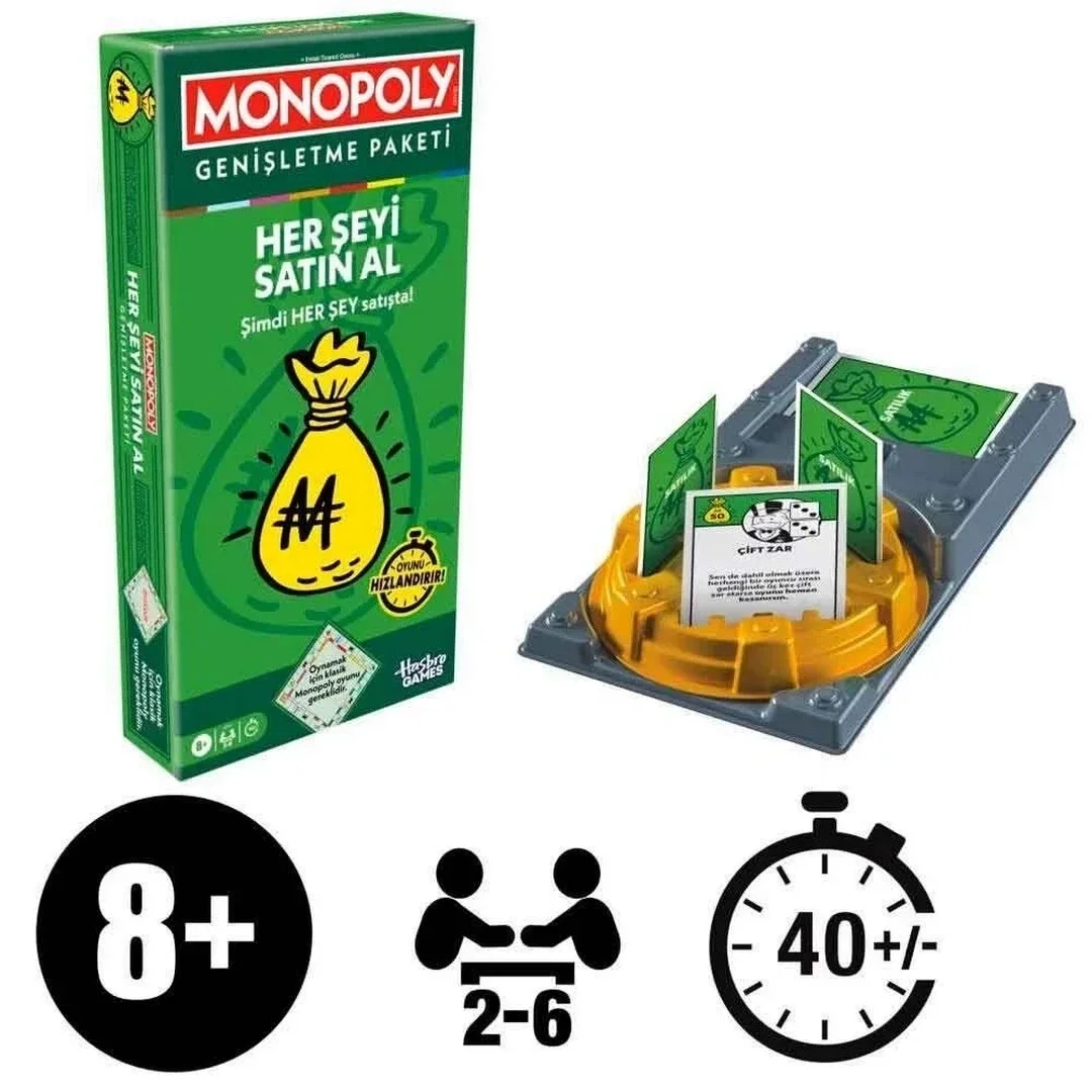 Monopoly Her Şeyi Al Genişletme Paketi