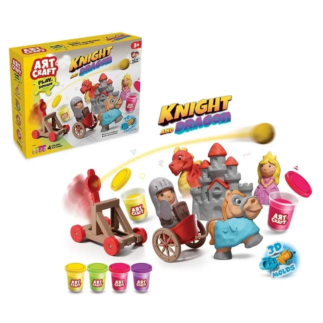 Şövalye ve Ejderha Oyun Hamuru Seti 280 gr