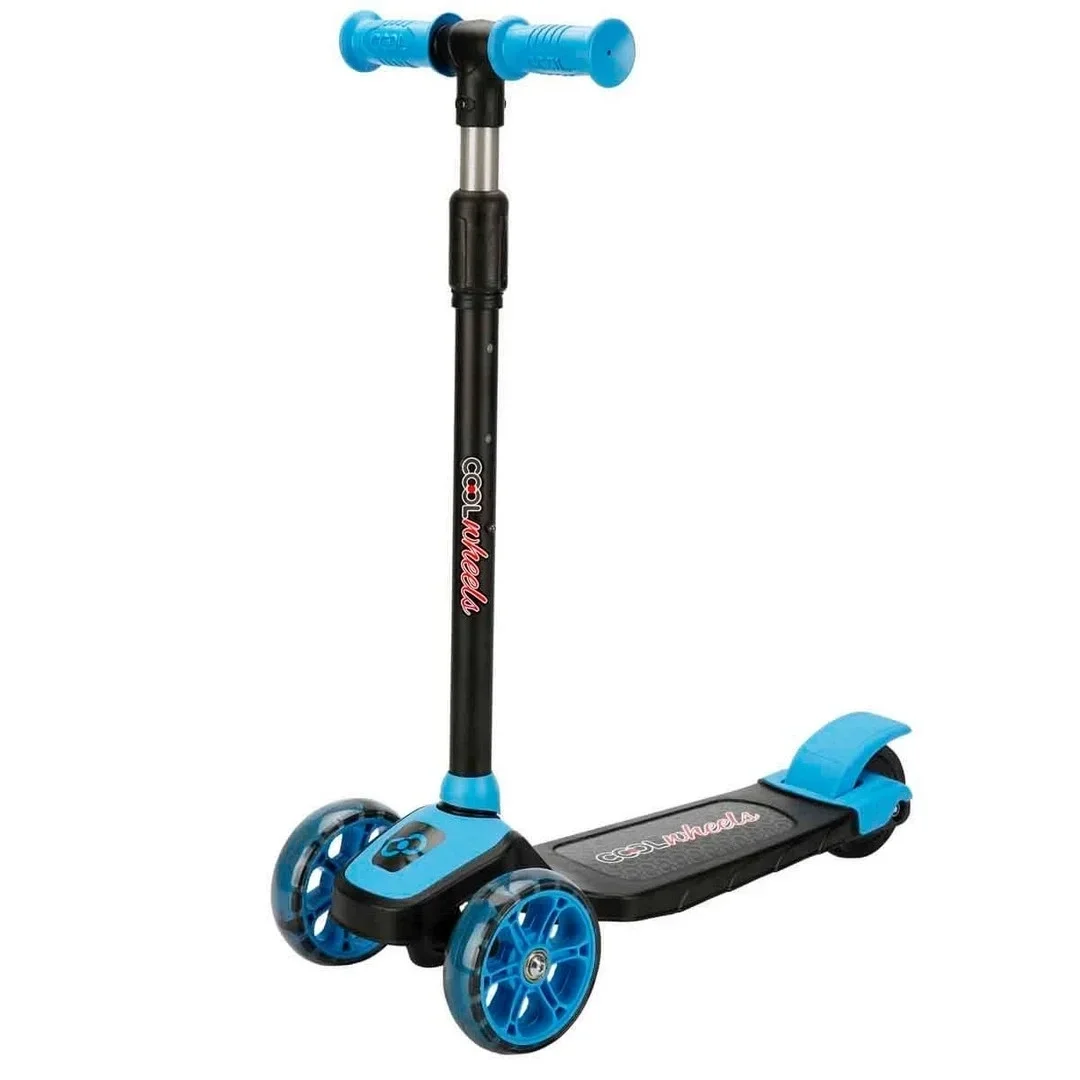 Twist 3 Tekerlekli Işıklı Scooter Mavi