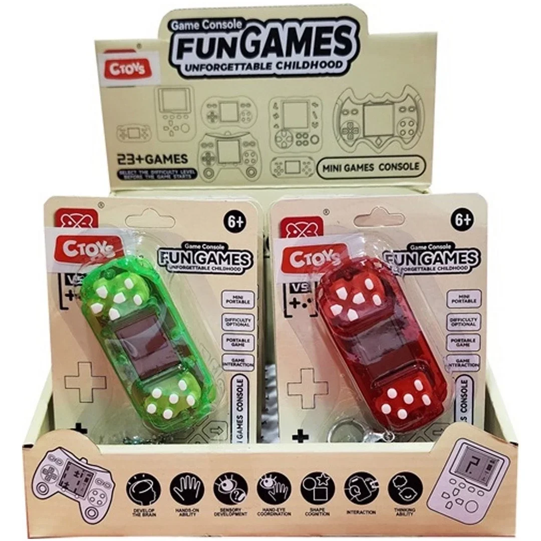 Oyuncak Anahtarlıklı Mini Oyun Konsolu