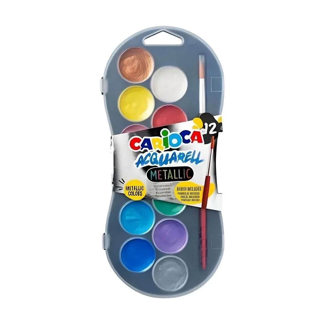 Sulu Boya 30 mm 12'li Metalik