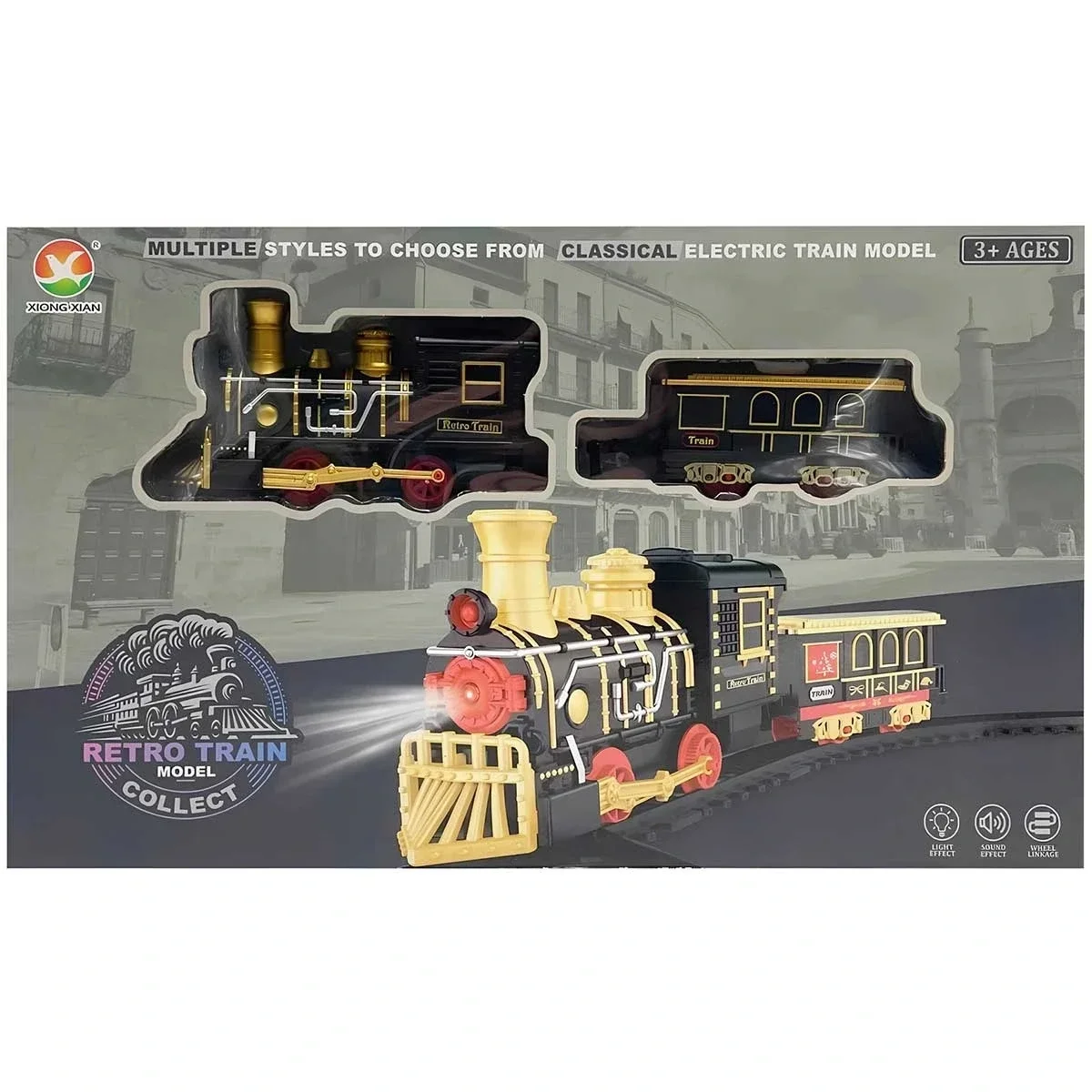 Retro Classic Pilli Tren Seti 17 Parça