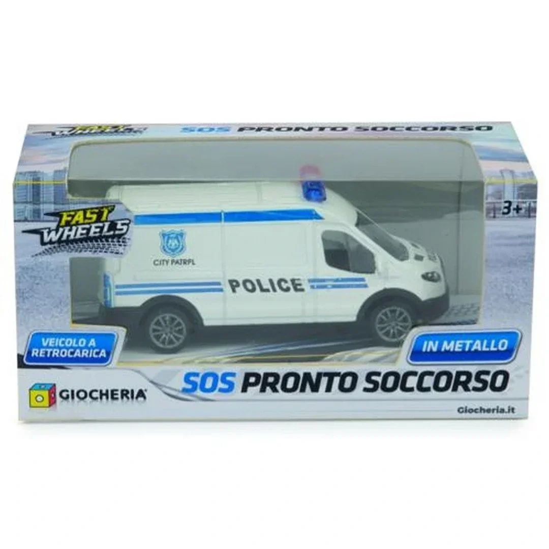 Fast Wheels Metal Acil Yardım Arabası