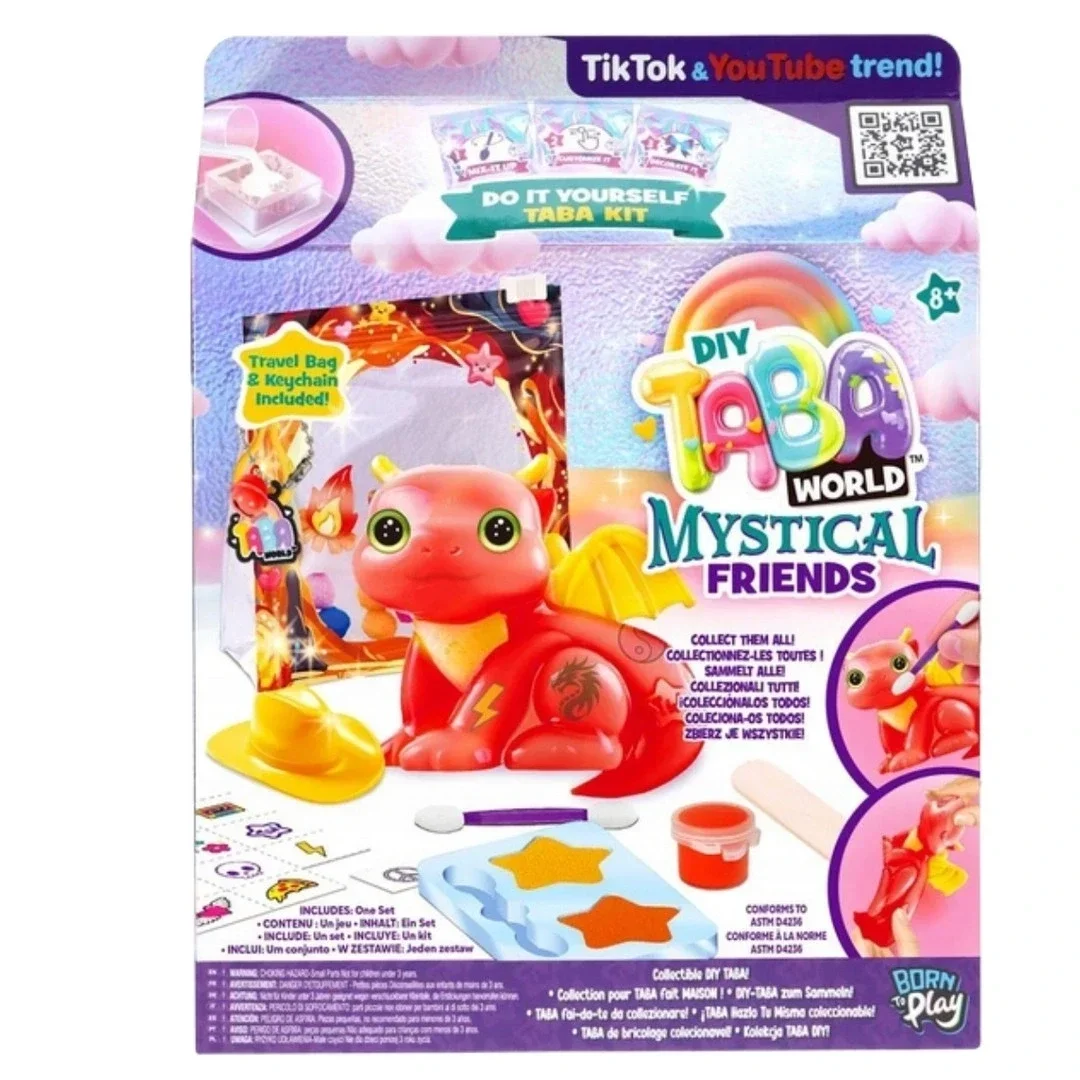 Taba World Mystical Friends Anahtarlık Seti Ejderha