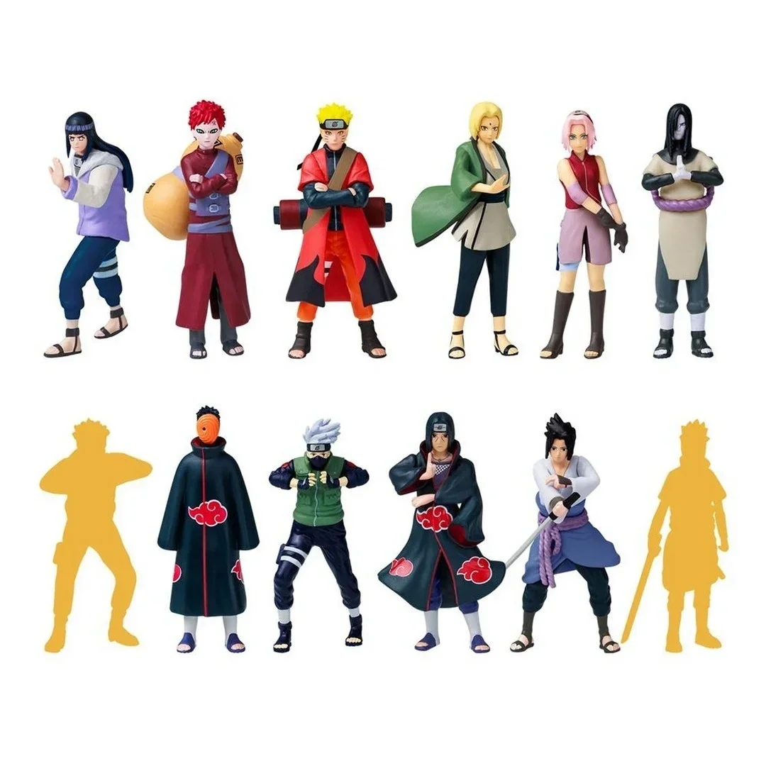 Naruto 12'li Koleksiyon Figür Seti