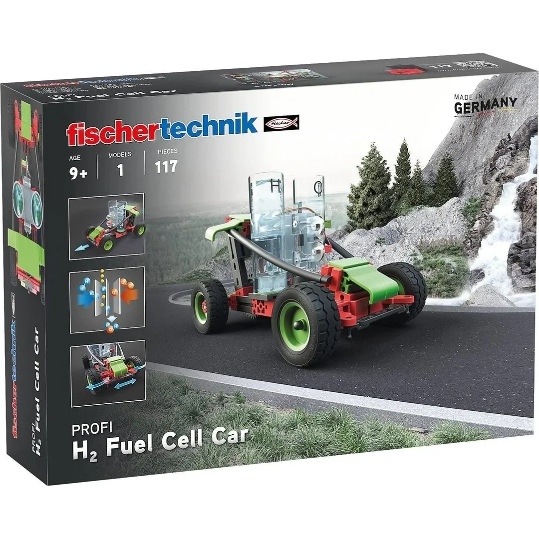Fischertechnik H2 Yakıt Hücreli Araba Yapım Oyuncağı 117 Parça