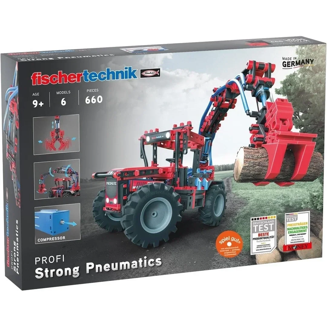 Fischertechnik Güçlü Pnömatik Yapım Oyuncağı 660 Parça