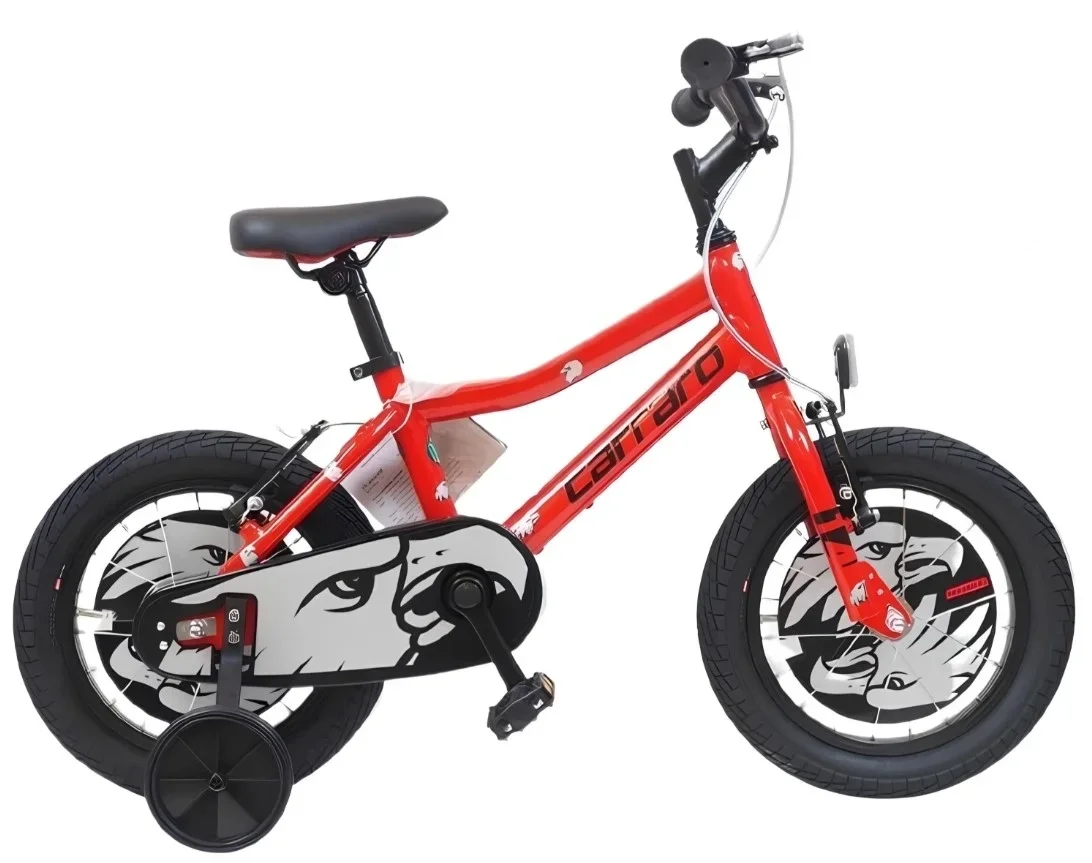 Carraro Red Eagle 14 Jant Çocuk Bisikleti Kırmızı-Siyah-Gümüş