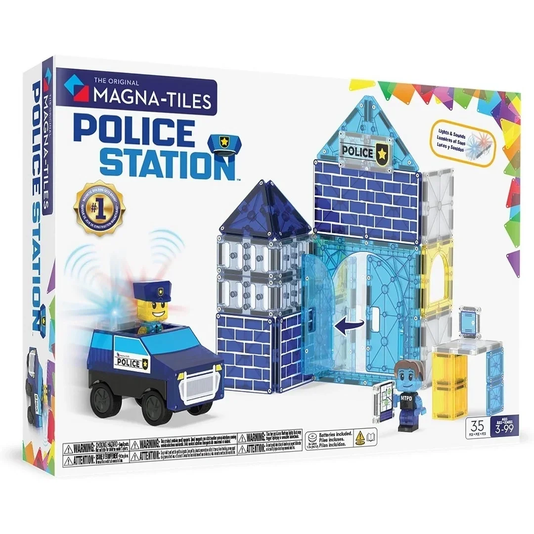 Magna Tiles Polis Merkezi 35 Parça