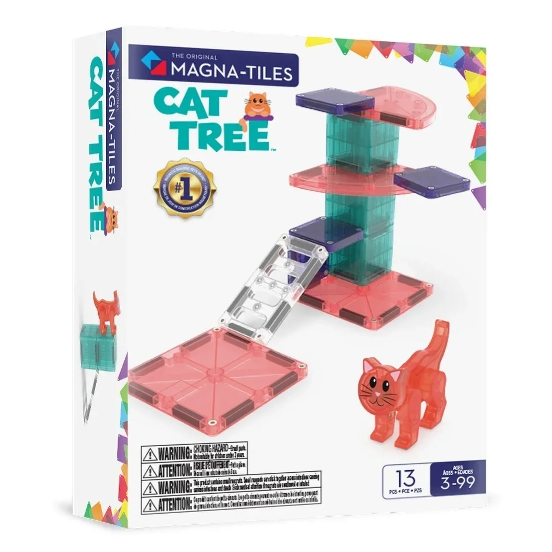 Magna Tiles Kedi Tırmanma Ağacı 13 Parça
