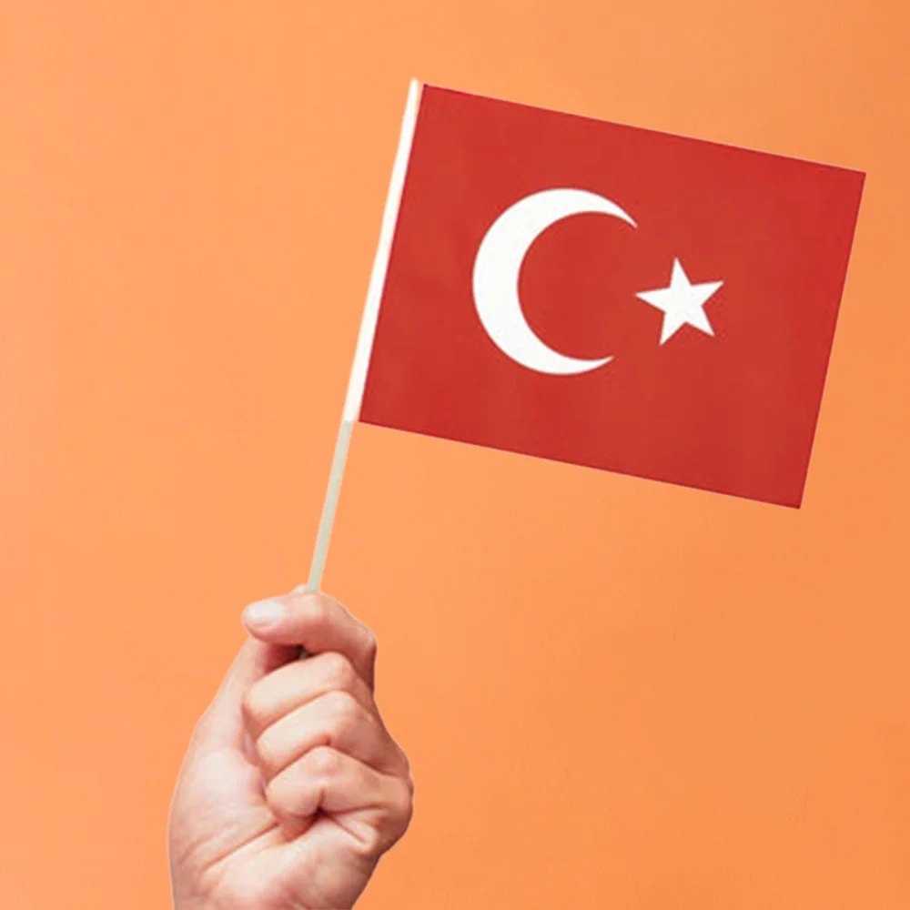Ay Yıldız Büyük Boy Çıtalı Bayrak 40'lı