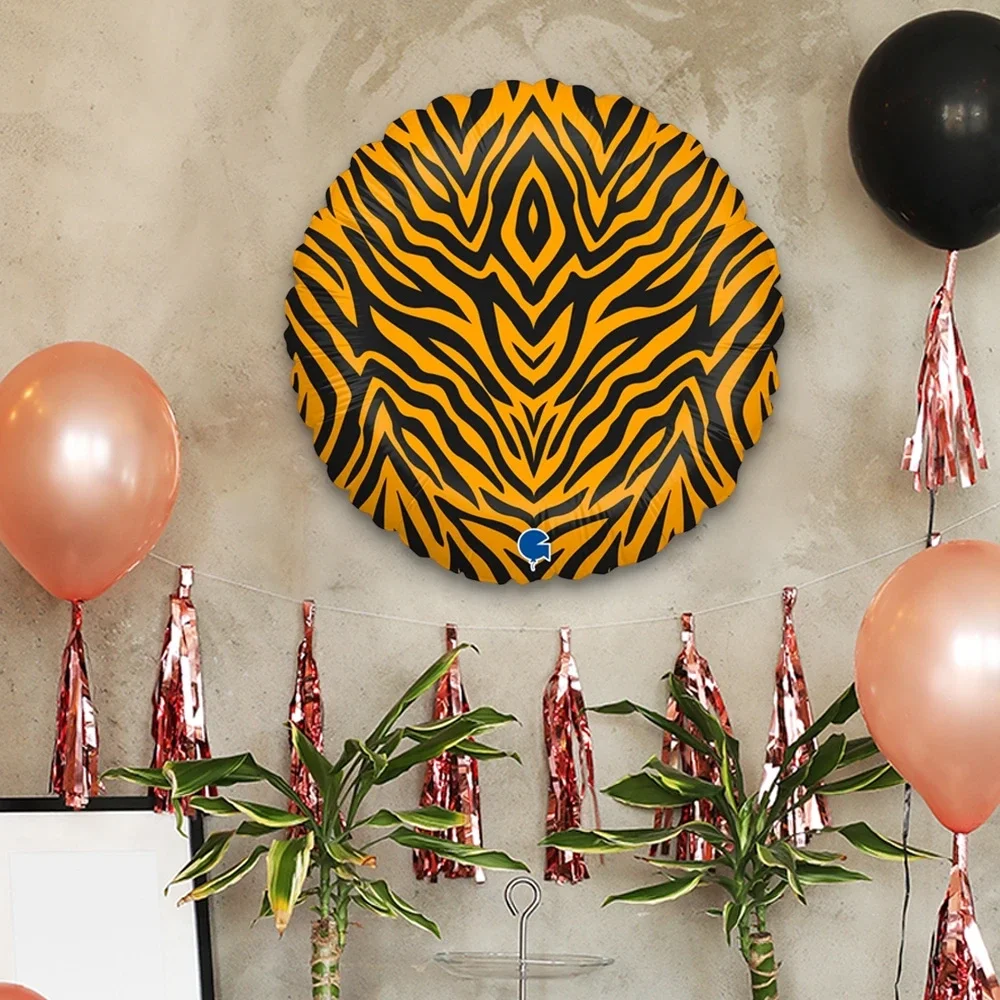 Tiger Striped Grabo Folyo Balon 18"