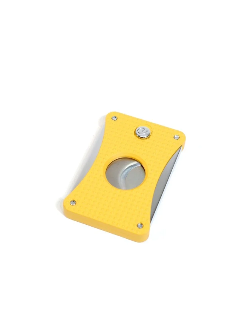 Caseti Sarı 3D Tasarımlı Giyotin Puro Makası S Cut CA576(18) - Parmida